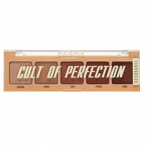 PARISA Тени "Cult of Perfection" №02 «RESONANCE» (Е-605) кремовая палитра