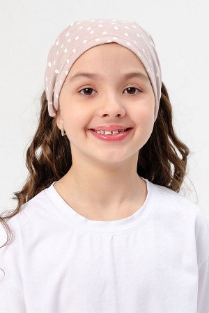 КОСЫНКА Варианты расцветки: коричневый
Ткань:  кулирка, Состав: 100 % хлопок
Стильная, яркая косынка для девочек. Встроенная резинка в изделия позволяет косынке прочно держаться на голове. Незаменима 