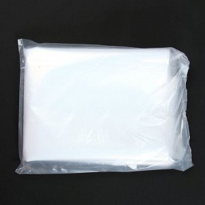 Плёнка полиэтиленовая, толщина 200 мкм, прозрачная, 5 x 3 м, рукав (1.5 м x 2), Эконом 50% , Greengo
