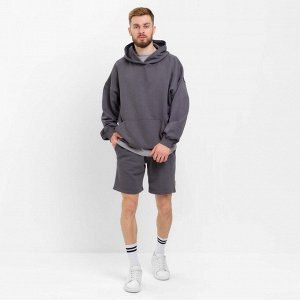 Худи мужское MIST Men's casual, цвет графитовый