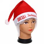 Колпак новогодний текстильный &quot;Звезда Instagram!&quot; 29х37см