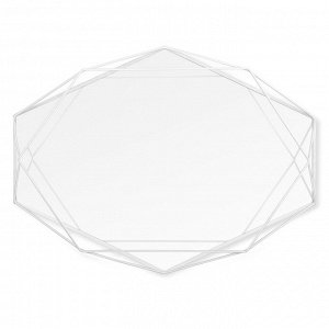 Зеркало Prisma, 43х9х57 см, белое