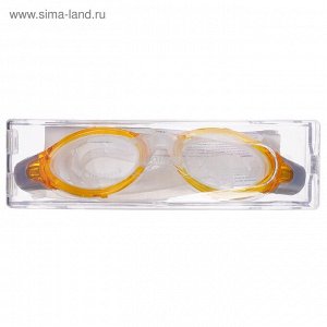 Очки для плавания ONLYTOP, беруши, цвета МИКС