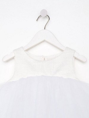 Платье нарядное детское MINAKU: PartyDress цвет белый.