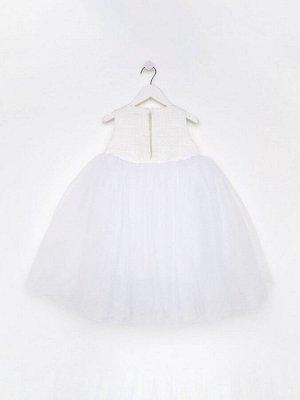 Платье нарядное детское MINAKU: PartyDress цвет белый.