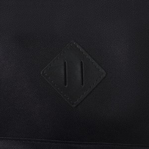 Рюкзак на молнии, наружный карман, цвет чёрный/серый