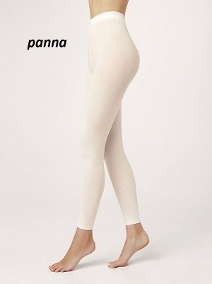 Casual Матовые леггинсы в рубчик 100 ден