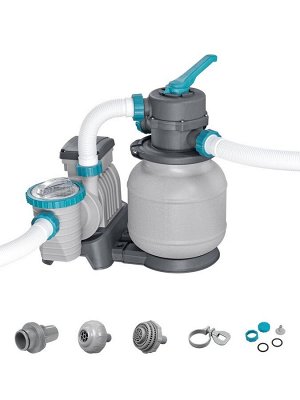 Фильтр-насос Bestway 58497, 220-240V, 6056 л/ч, для бассейна, песочный