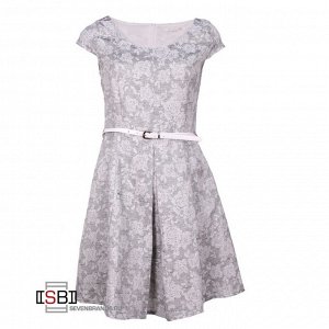 SALE Платье |Платье на подкладке с ремнем