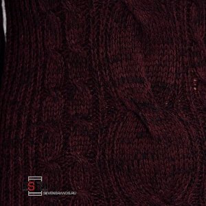 Пуловер| ; Состав:100% Акрил; Цвет: Beetroot/Black Mel 31A; Бренд: Broadway/ Greystone; Пол: женский