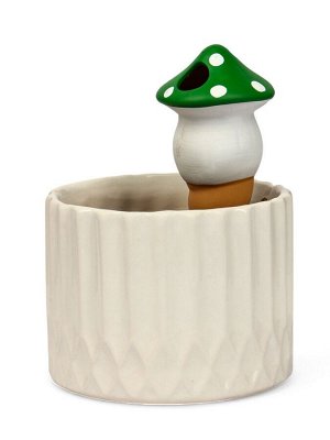 Ороситель «Грибочек», 16.5x7 см, керамика, набор 4 шт., МИКС