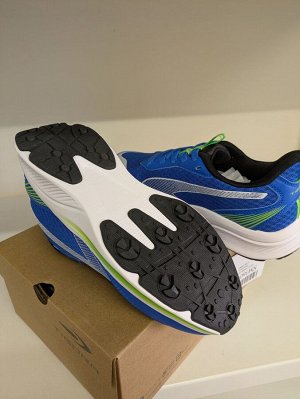 TIGORA Running Shoes BLYG - Беговые кроссовки для детей, синий с зеленым, размер 23.5 см
