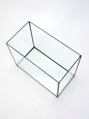 Аквариум "Прямоугольный" без крышки, 35 литров, 42 x 25 x 33 см