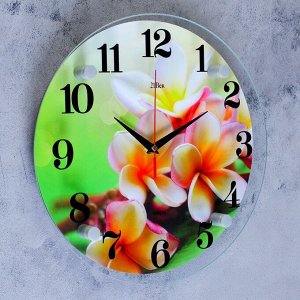 Часы настенные, серия: Цветы, &quot;Цветки&quot;, 30х30 см, микс