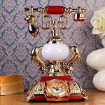 Часы-светильник &quot;Ретро телефон&quot;, с будильником, 28.5 х 18 х 18 см