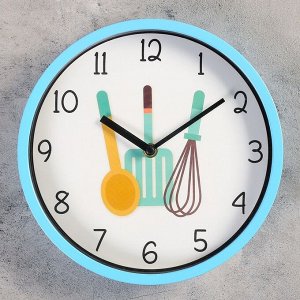 Часы настенные, серия: Кухня, "Амадора", d=25 см, микс