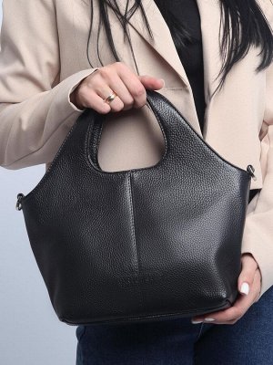 Женская кожаная сумка Richet 3235LN 376 Черный