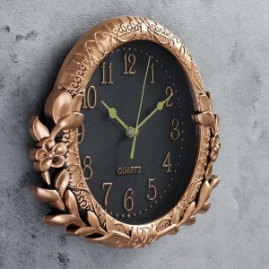 Часы настенные, серия: Интерьер, "Риверен", 26х22 см