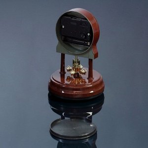 Часы настольные с маятником "Эстет", 13.5х8.5 см, микс