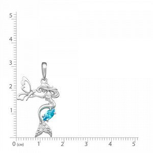 Серебряная подвеска "Русалочка" 871