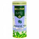 Чай HILLTOP в подарочной тубе &#039;Жасминовый&#039; ж/б 100 г 1 уп.х 12 шт. *