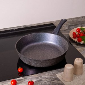 Глубокая сковорода с антипригарным мраморным покрытием GRANITE, 28х6,6 см, 1 шт.
