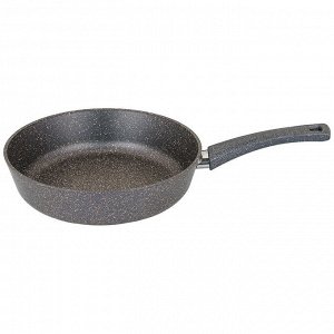 Глубокая сковорода с антипригарным мраморным покрытием GRANITE, 28х6,6 см, 1 шт.