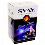 Чай SVAY &#039;Черный с чабрецом и апельсином&#039; 20 пирамидок *