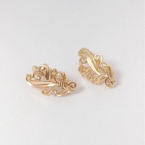Серьги бижутерия с кристаллами
