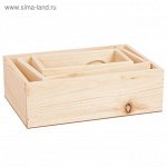 Коробка под 1 игрушку, дерево