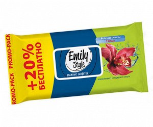 Влажные салфетки Emily Style ассортимент 100+20шт. с крышкой