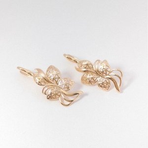 Серьги бижутерия под золото