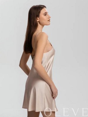 Сорочка, платье из струящегося атлас