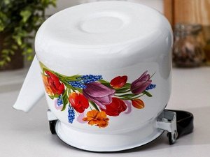 Чайник эмалированный «Тюльпан Май»