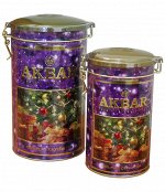 Чай АКБАР НОВОГОДНИЙ &quot;ГОЛД&quot; круп.лист  ж/банка 150г 1/12