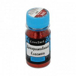 "Love2art" Декоративные блестки DPF 1.5 x 0.2 мм 4 уп. х 15 г № 01 серебряный