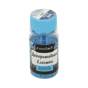 "Love2art" Декоративные блестки DPF 1.5 x 0.2 мм 4 уп. х 15 г № 01 серебряный
