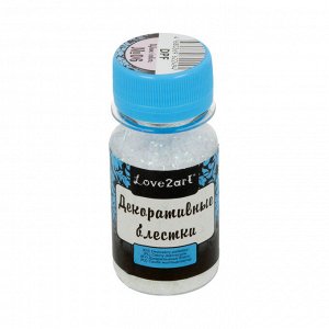 "Love2art" Декоративные блестки DPF 1.5 x 0.2 мм 4 уп. х 15 г № 01 серебряный