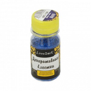 "Love2art" Декоративные блестки GFC-128 0.2 мм 4 уп. х 20 г № 01 белый
