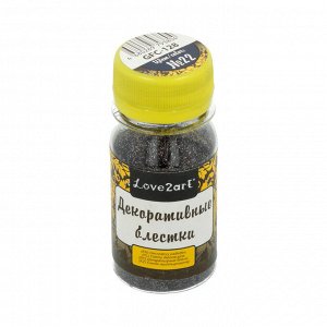 "Love2art" Декоративные блестки GFC-128 0.2 мм 4 уп. х 20 г № 01 белый