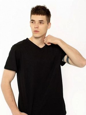 Мужская футболка "Симпл Чёрный" арт. км159ч