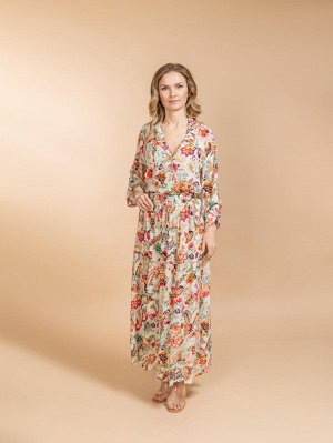 Костюм юбка и блузка (вискоза)  №25-301-2