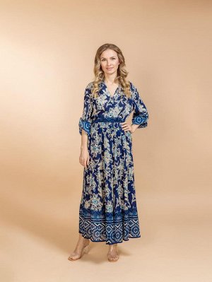 Костюм юбка и блузка (вискоза)  №25-301-1