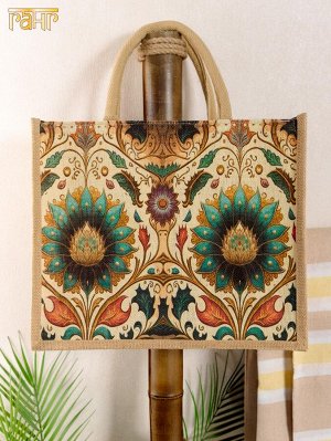 Ганг Сумка (джут) ламинированная 36х30х16см №3006/1