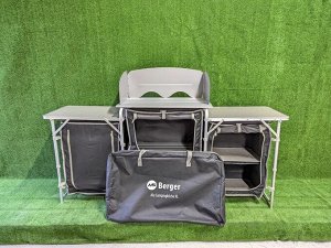 Кухня кемпинговая  Berger XL [алюминий, 172*48*81см, 9,5кг, чехол]