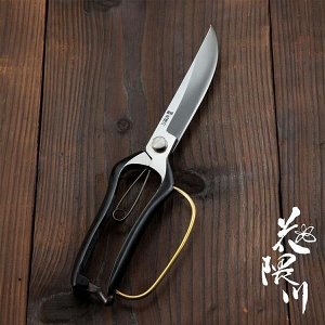 Японские садовые однолезвийные ножницы ручной работы Hounen Azumagawa С-022-01