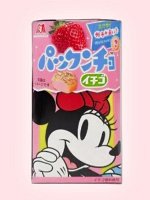 Печенье с клубничной начинкой Morinaga Minnie Mouse / Минни маус 45 гр Японские сладости