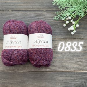 Пряжа Альпака 100%, 50 гр/100 м
