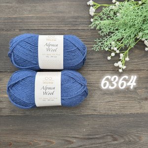 Пряжа Шерсть 55%, Альпака 45%, 50 гр/100 м