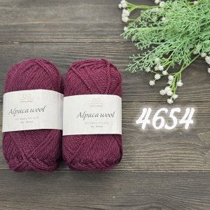 Пряжа Шерсть 55%, Альпака 45%, 50 гр/100 м